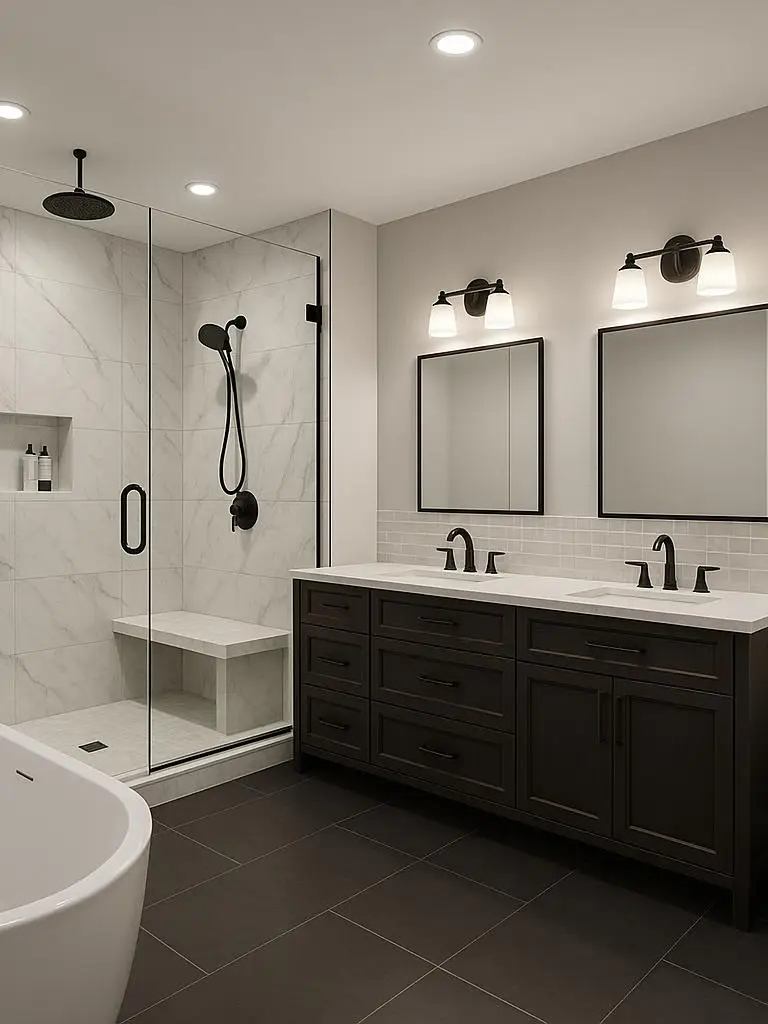 Custom 4 Piece Ensuite